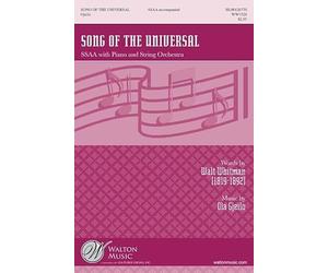 Gjeilo Ola - Song of the Universal (Voce)