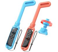 Gjfty-2 Pack [Switch 2/1/Oled] Epée/Golf/Tennis Accessoires Pour Nintendo Switch 2(2025)/Switch 1/Oled Joycon Controller, Poignée Sword/Golf/Tennis Pour Nintendo Switch Jeu (Golf Poignée)