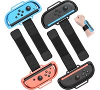 Gjfty-4 Pack [¿¿¿¿¿¿ ¿/¿/¿¿¿¿] Bracelets Pour Nintendo Switch 2(2025) & Switch (2017)/Oled Controller, Accessoires De Poignet Ajustables Pour Switch Just Dance 2025 2024 2023/Zumba Burn I