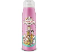 Gjfty-Alfi Kids Iso Bottle Gourde Isotherme, Pour Enfants, En Acier Inoxydable, Étanche, Avec Bouchon À Vis, Garde Au Chaud Pendant 12 Heures, Au Froid Pendant 12 Heures, Pour Boissons Gazeuses, Sans