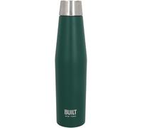 Gjfty-Built Apex - Bouteille Isotherme Avec Bouchon Hermétique, 100% Réutilisable, Sans Bpa, Gourde En Acier Inoxydable 18/10, 540 Ml, Vert Foncé