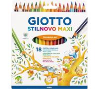 Gjfty-Giotto Stilnovo Maxi - Etui 18 Crayons De Couleur