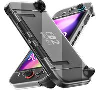 Gjfty-[Improved Easy Dockable Version Clear Case For Nintendo Switch 2, Protective Cover For Switch 2 And Joycon Controller - Strong And Durable, Not Easy To Fall Off