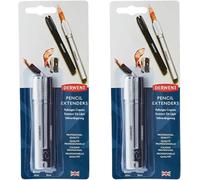 Gjfty-- Set De 2 Porte-Crayons, Revêtement Agréable Au Toucher, Compatibles Avec Les Crayons De 7 Et 8 Mm De Diamètre, Qualité Professionnelle, 2300124 (Lot De 2)