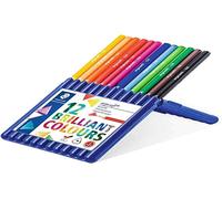 Gjfty-Staedtler 132952 - Lot De 12 Crayons De Couleur Ergosoft