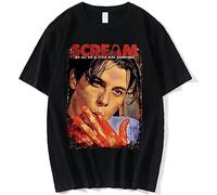 gjg Cool Scream Movie Scream Horror Movie Shirt Billy Loomis T Shirt Halloween Movie Shirt We All Go A Little Mad Billy T Shirts XXL