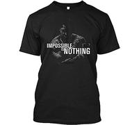 gjg Mohamed Ali Impossible is Nothing 15 Dmn T-Shirt Black L