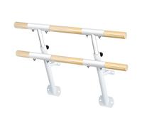 GJGHKLHL Barre de Ballet Double Couche Murale for Poteau, Barre Professionnelle en Bois Massif, bâton d'étirement réglable et Robuste for la Maison, Le Studio, Salle Sport, Les Exercices Yoga(1m)