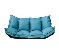 GJGHKLHL Canapé Paresseux réglable, canapé-lit au Sol à 42 Positions, Matelas de 160x112cm for Salon et Chambre Coucher(Green)