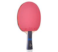 GJGHKLHL Caoutchouc approuvé par l'ITTF en Carbone, Excellente Rotation et contrôle, poignée Confortable/9 étoiles/poignée Courte(Long Handle)