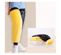 GJGHKLHL Couvre-jambes de Protection contre le froid, coupe-vent et imperméable, fermeture par bande élastique filetée, tissu en cuir Pu doublé d'un couvre-jambe polaire(73cm)