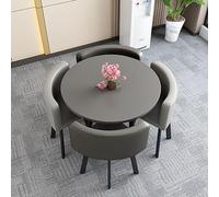 GJGHKLHL Ensemble Table à Manger et chaises Bureau Salle de réunion réception négociation 1 4 for Appartement Familial(D)