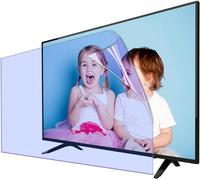 GJGHKLHL Film filtrant antireflet et anti-lumière bleue de 42 à 65 pouces, anti-traces doigts anti-rayures, 50, 1095 x 616 mm(58in 1269x721mm)