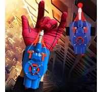 GJGHKLHL Lance-Toile d'araignée, Gadgets sympas de tireur Ficelle d'araignée Corde réelle électrique 9.8 Pieds, Jouets Amusants Trucs Cool Jeu rôle Super héros idéal for Les Enfants(Blue)