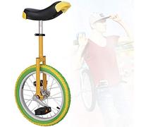 GJGHKLHL monocycle, Monocycle 20/18/16 Pouces, monocycle for Hommes, vélos for Adultes réglable en Hauteur for Montagne butyle antidérapant(20inch)