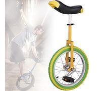 GJGHKLHL monocycle, Monocycle 20/18/16 Pouces, monocycle for Hommes, vélos for Adultes réglable en Hauteur for, Pneu de Montagne butyle antidérapant, Exercice Cyclisme d'équilibre(20inch)