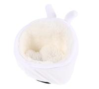 GJGHKLHL Nid de Hamster en Coton, 3 pièces, Habitat d'hiver for Animaux Compagnie, Fournitures for, Cochon d'Inde caché