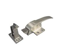 GJGHKLHL Serrure de four en acier inoxydable, refroidisseur plain-pied, boîte séchage, poignée Thermostat chauffage électrique, serrure porte stockage au froid(Stainless Steel Material)