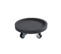 GJGHKLHL Soucoupes for Plantes d'extérieur avec Chariot à roulettes for d'intérieur, Base de Pot Fleurs, Rond for, Plateau d'eau, for, Soucoupe for jardinière(C,26cm)