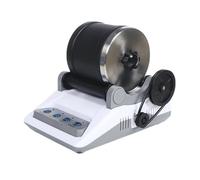 GJGSW Kit de Polissage de Pierres DIY pour Enfants et Débutants, Polisseuse Électrique avec Minuterie et Tambour Amovible - Ensemble Sécurisé de Polissage de Gemmes dès 8 Ans avec Instructions