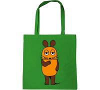 GJHGF-® Die Sendung mit der Maus I La Souris I Sac en coton I imprimé I avec longues poignées I Design sous licence