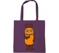GJHGF-® Die Sendung mit der Maus I La Souris I Sac en coton I imprimé I avec longues poignées I Design sous licence