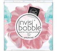 Gjhgf-Invisibobble Chouchou Cheveux Rose Sprunchie Prima Ballerina - Chouchou Cheveux Femme Et Homme En Velours Avec Un Elastique En Spirale À L'interieur