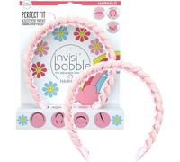 Gjhgf-Invisibobble Serre Tête Rose Hairhalo - Serre Tete Femme Chic En Édition Limitée 90s Headband - Serre Tete Tendance Avec Forme Adaptable - Fort Tenue