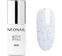 Gjhgf-Neonail Vernis Semi-Permanent Base Coat 7,2 Ml Gel Uv Glitter Effect White Sparkle Vernis À Ongles Polish Nail Art