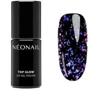 Gjhgf-Neonail Vernis Semi Permanent Top Coat 7,2 Ml Vernis Gel Uv Semi Permanent Top Glow Violet Aurora Flakes Top Coat Vernis À Ongles Gel Polish Gel Top Coat Uv Nail Art