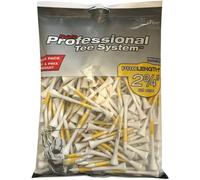 Gjhgf-Pride Professional Tee System Golf Pro Length 2 3/4" 175 Count White/Yellow