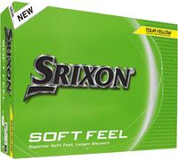 Gjhgf-Soft Feel 13 & 14 Balles De Golf Ultra-Douces Et Longues Distances Trajectoire Stable Et Spin Maîtrisé Toucher Premium Et Contrôle Autour Du Green Jaune/Blanc