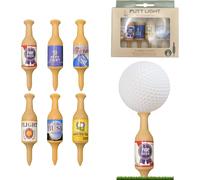 Gjhgf-Tees De Golf Bouteille De Bière, Tees De Golf Amusants, Tees De Golf En Plastique Durable, Pour Hommes, Pères, Golfeurs Tees De Golf 90 Mm Hauteur