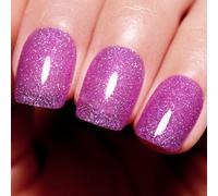 Gjhgf-Vernis À Ongles En Gel, 1 Pcs 15 Ml De Couleur Paillette Pourpre Trempage De L'ongle Led Uv Gel Polonais Nail Art Starter Manucure Salon Diy À La Maison Lampe À Ongles Nécessaire