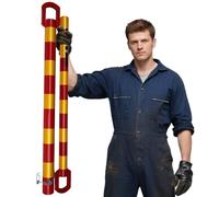 GJHGNFRDK Barre de remorquage d'urgence Lourde, Towing Bar with Two-Way Cushioning for Trucks s Cars 3-50 Tons Multicolor(Load 20tons)