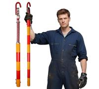 GJHGNFRDK Barre de remorquage d'urgence Lourde, Towing Bar with Two-Way Cushioning for Trucks s Cars 3-50 Tons Multicolor(Load 5tons)