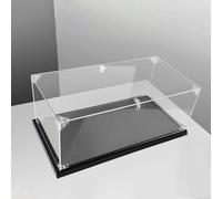 GJHGNFRDK Boîte d'exposition de Collection, La Base en Bois de vitrine Acrylique s'auto-Assemble for Plusieurs Tailles(25x25x20cm(10"x10"x8"))