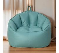 GJHGNFRDK Chaise Beanbag, Tissu de Technologie Chaise Sac Haricot avec Le Repose-Pieds for la Maison Multicolore(Green)