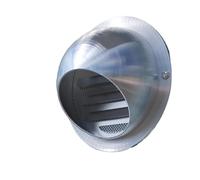 GJHGNFRDK Couverture de Ventilation d'extracteur en Acier in Grille d'échappement Ronde en Acier Inoxydable, Couvercle d'aération for sèche-Linge, Argent, Plusieurs Tailles(6.3in/160mm)