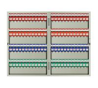 GJHGNFRDK Mur de Cabinet n métal sécurisé, Armoire de Rangement clés en métal fixée au Mur avec Serrure 72-120 Fentes for(96)