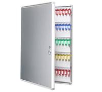 GJHGNFRDK Mur de Cabinet n métal sécurisé, Armoire de Rangement for clés avec étiquettes à, Fixation Murale verrouillable, 72 305 emplacements for(305)