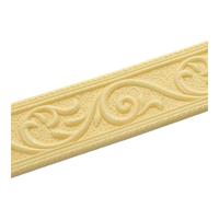 GJHGNFRDK Plinthe, Bordure de Mur imperméable en Mousse PE Auto-adhésive, Bande d'angle plinthe, Plusieurs Tailles(230cm X 5cm X 4mm-09)