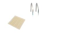 GJHGNFRDK Tapis de Bain antidérapant, Grille de Siphon Grille de Drainage Beige for piscines, allées, patios 5,9-11,8 Pouces x 39,4, Paquet 6 pièces(Beige-9.8in,1pcs)