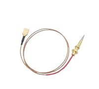 GJHGNFRDK Thermocouple à gaz Universel, Cheminée à gaz cuisinière Thermocouple capteur de température brûleur Flamme Fil sécurité 65 cm