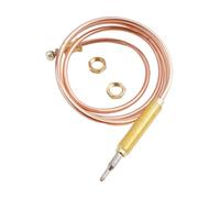 GJHGNFRDK Thermocouple à gaz Universel, M8 Thermocouple cheminée à gaz cuisinière Jardin Cuisine 60-150 cm(90cm)