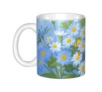 GJHKSSVB Tasse à café de 325 ml avec poignée, tasse à thé fantaisie en céramique « Do Not Forget Me » pour homme et femme