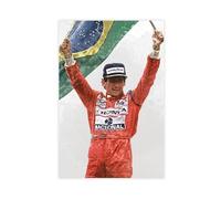 GJHTQLP Ayrton Senna - Impression sur toile pour décoration murale de salon, chambre à coucher - 30 x 45 cm