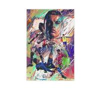 GJHTQLP Cristiano Ronaldo Poster sur toile - Décoration murale pour salon, chambre à coucher - 30 x 45 cm