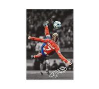 GJHTQLP Poster sur toile Antoine Griezmann pour décoration de chambre à coucher 40 x 60 cm