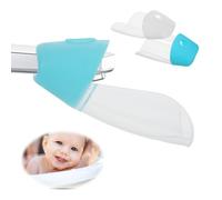 Gjinxi Lot de 2 rallonges de robinet en silicone pour salle de bain, cuisine, baignoire pour enfants, bébés, enfants